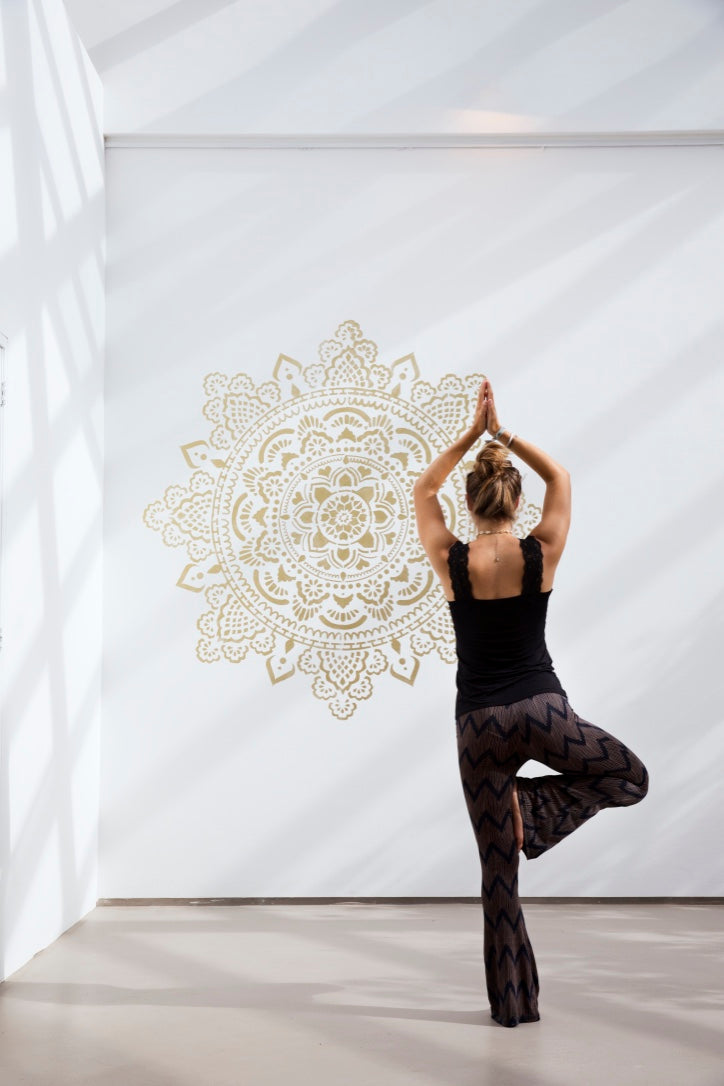 Holy Mandala - XL Mandala Stencil - 184 cm