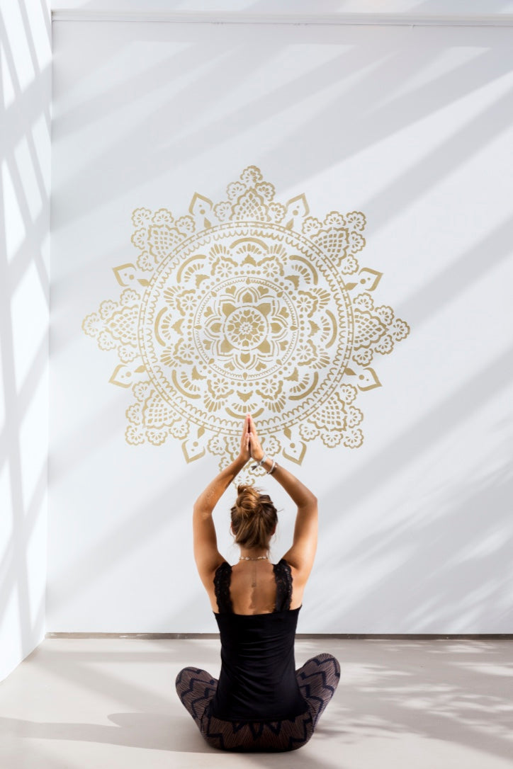 Holy Mandala - XL Mandala Stencil - 184 cm